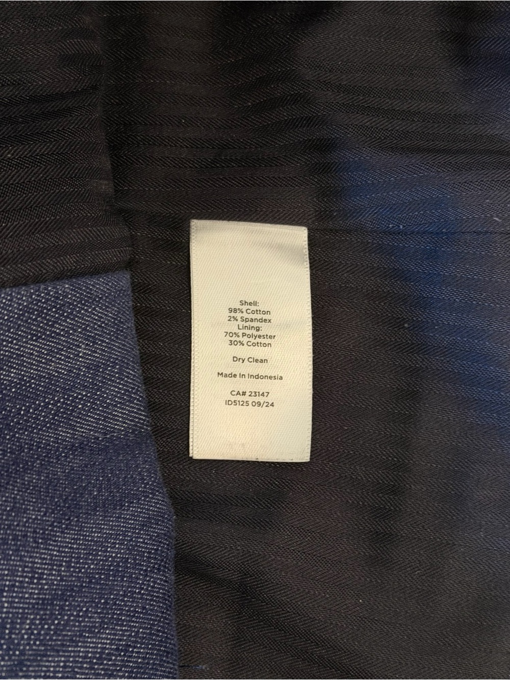 Talbots Refined Denim Vest top - Picture 7 of 9